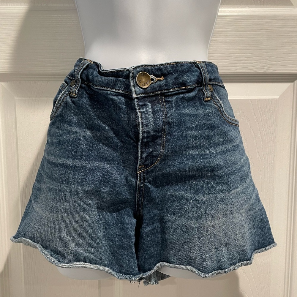 Kut from the Kloth Dark Blue Jean Shorts